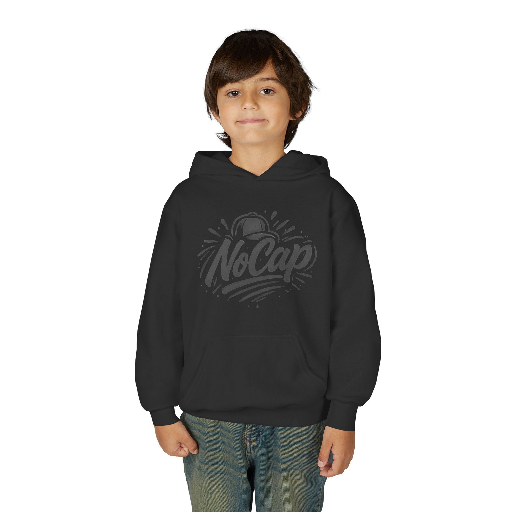 [KINDER] NoCap Black Hoodie