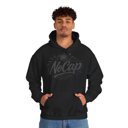 [ERWACHSEN] NoCap Black Hoodie